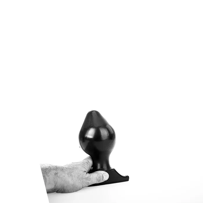 All Black Anal | All Black - Buttplug - 17 x 9 cm - Zwart