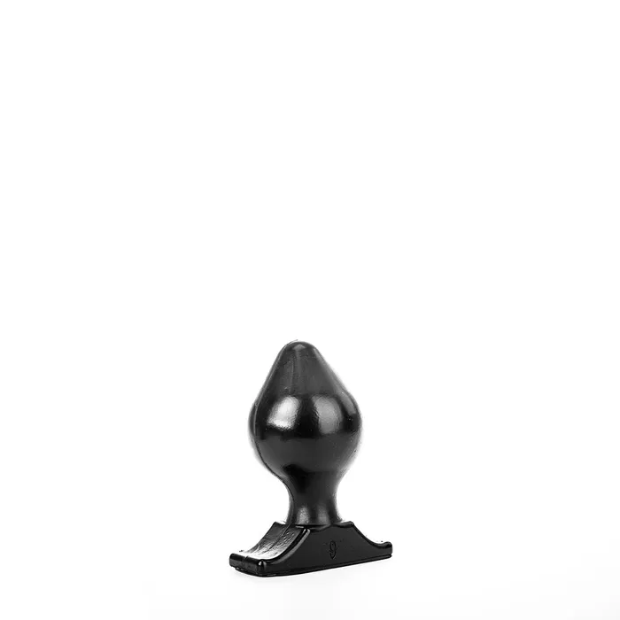 All Black Anal | All Black - Buttplug - 17 x 9 cm - Zwart