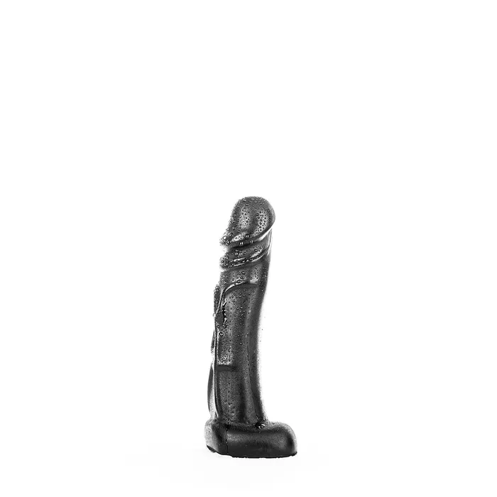 All Black Dildos | All Black - Zwarte realistische dildo - 22 cm