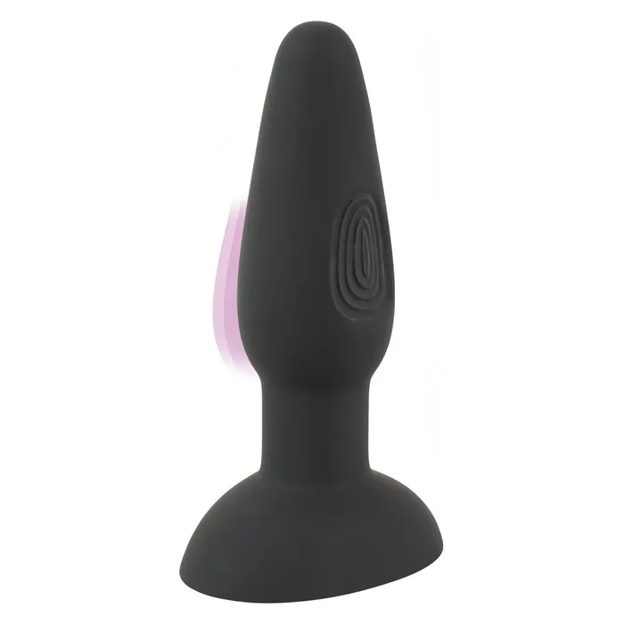 Anal | Black Velvets Thumping Rectum Butt Plug Anale con funzione di pulsazione e vibrazione - Wireless