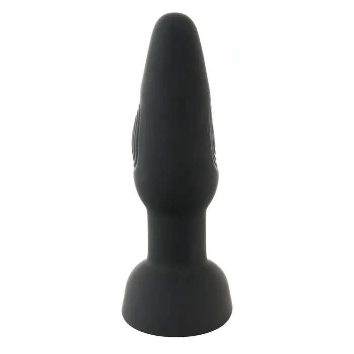 Anal | Black Velvets Thumping Rectum Butt Plug Anale con funzione di pulsazione e vibrazione - Wireless