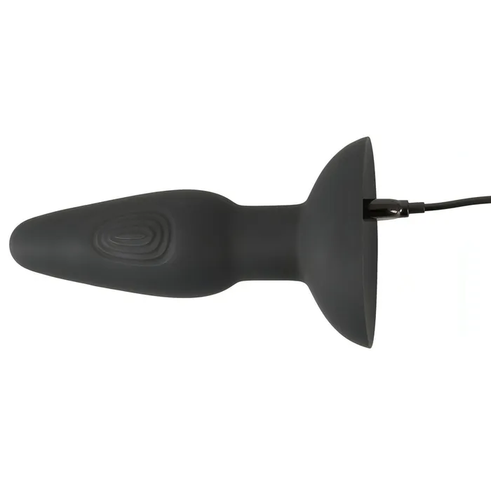 Anal | Black Velvets Thumping Rectum Butt Plug Anale con funzione di pulsazione e vibrazione - Wireless