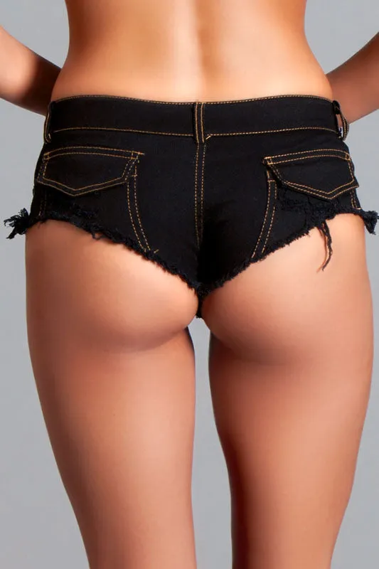 Be Wicked Booty Denim Jeans Shorts | Male Sex Toys