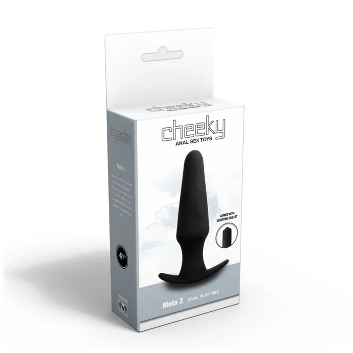 Cheeky Meta Long Vibrating Anal Toys | Eden Novelties Male Sex Toys