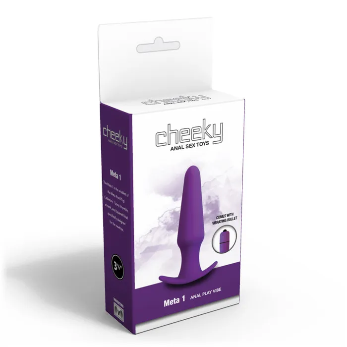 Cheeky Meta Long Vibrating Anal Toys | Eden Novelties Male Sex Toys