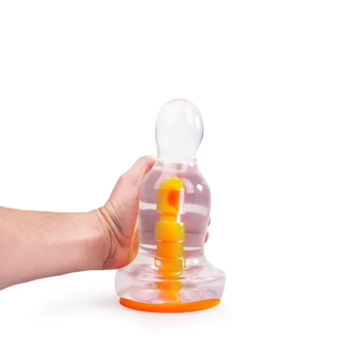 Dinoo - Primal Desires Extra Grote Dildo Met Zuignap Velo - Transparant | Dinoo Dildos