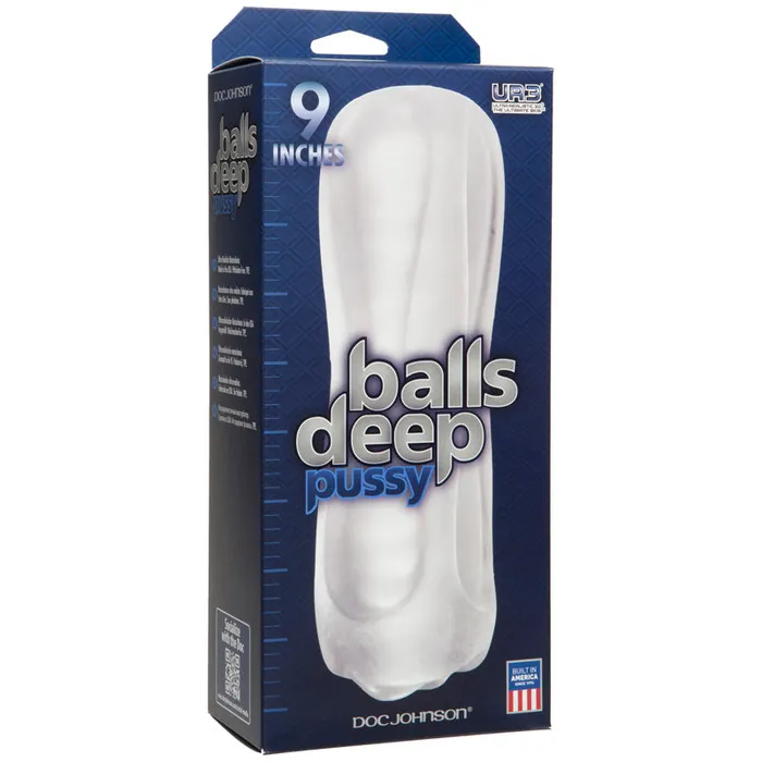 Doc Johnson Balls Deep 9 Inch Stroker Male Sex Toys