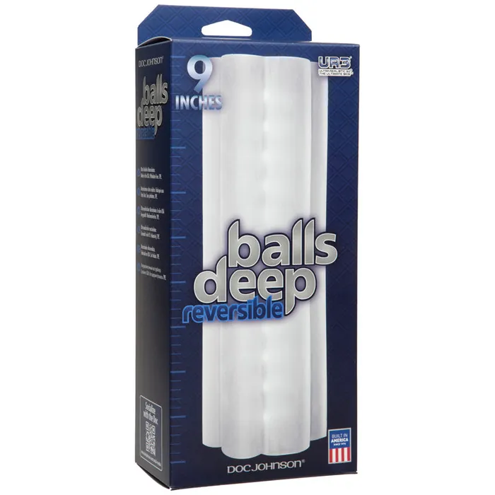 Doc Johnson Balls Deep 9 Inch Stroker | Male Sex Toys