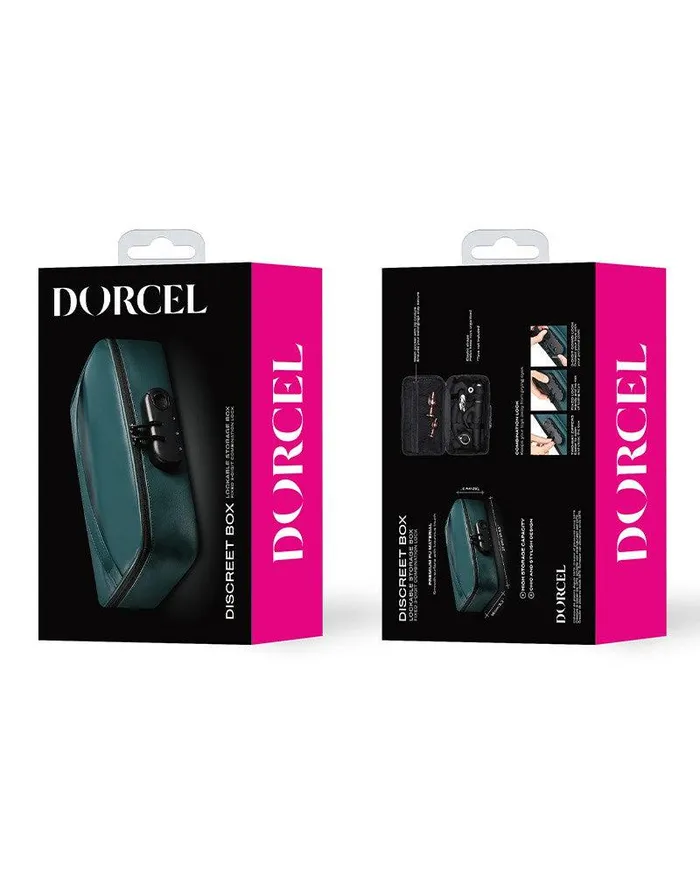 Dorcel - Luxury Discrete Box - Bewaar je sex speeltjes veilig en discreet - Groen | Dorcel Anal