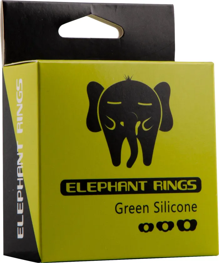 Elephant - Penis Ringen Set - Siliconen - Zwart - 3 stuks | Klipon Basics Male Sex Toys