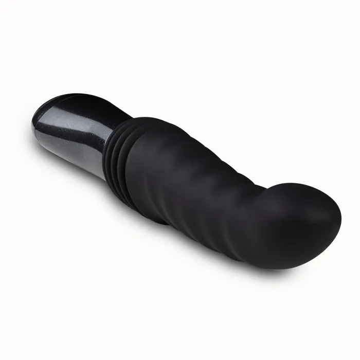 Female Sex Toys | Honey’s Toy 美國Blush Temptasia Lazarus 彎曲 G 點黑色 10 英寸長可充電推力和振動假陽具