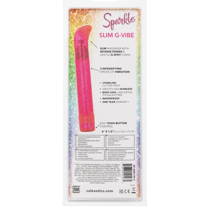 Female Sex Toys | Sparkle Slim G-Vibe - California Exotic