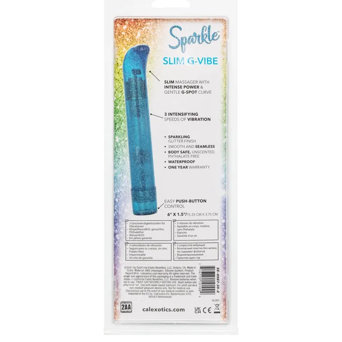 Female Sex Toys | Sparkle Slim G-Vibe - California Exotic