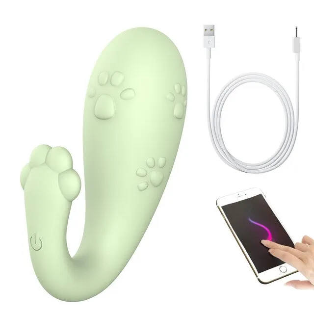 Female Sex Toys | YSGLIFE Cute APP Bluetooth Vibrators Clitoris Vagina Massager Wireless Remote Sex Toys for Women Female Masturbation Machine Adults Shop