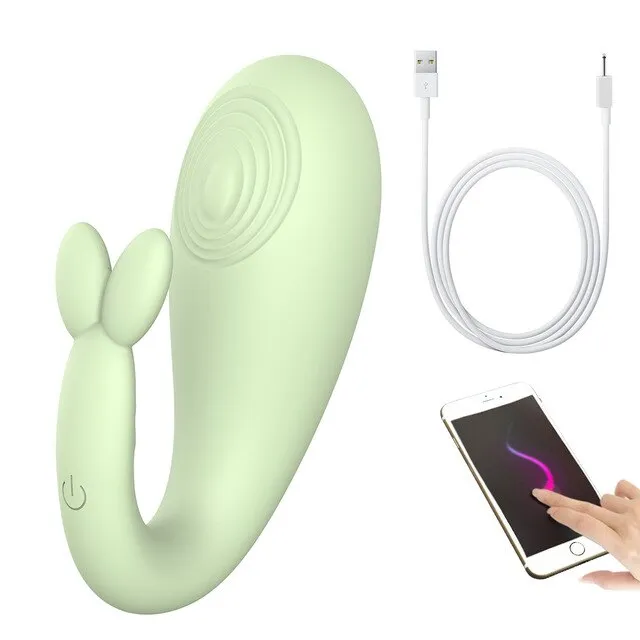 Female Sex Toys | YSGLIFE Cute APP Bluetooth Vibrators Clitoris Vagina Massager Wireless Remote Sex Toys for Women Female Masturbation Machine Adults Shop