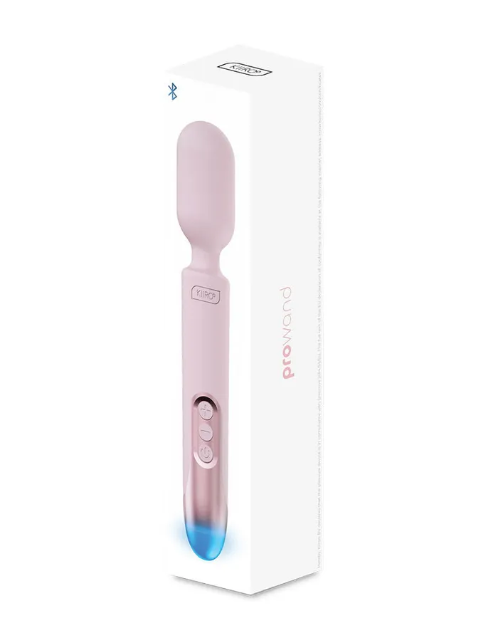 KIIROO - ProWand Vibrator - Lichtroze | Kiiroo Female Sex Toys