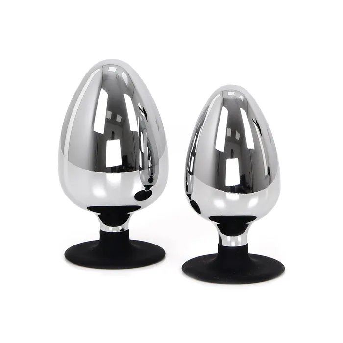 Kiotos Dildos | Kiotos Steel - Buttplug RVS Met Siliconen Voetje BIG-S