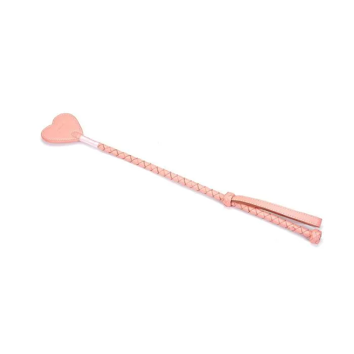 Liebe Seele Vibrators Liebe Seele Pink Dream Riding Crop Paardrijzweepje Leer Roze