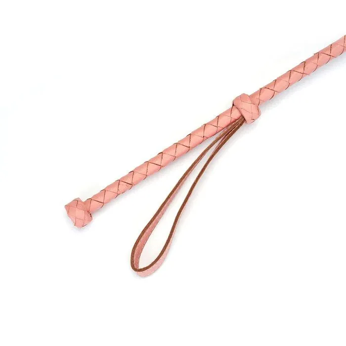 Liebe Seele Vibrators | Liebe Seele - Pink Dream Riding Crop - Paardrijzweepje Leer - Roze