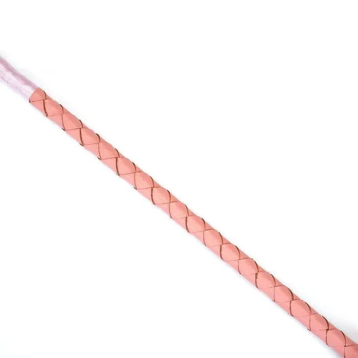 Liebe Seele Vibrators | Liebe Seele - Pink Dream Riding Crop - Paardrijzweepje Leer - Roze