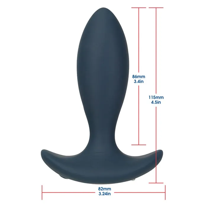 Lux Active - Throb 4.5 Inch Anal Pulsating Massager | BMS Enterprises Anal