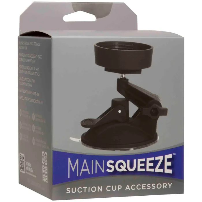 Main Squeeze Male Sex Toys | Main Squeeze - Zuignap - Masturbator Accessoire - Zwart