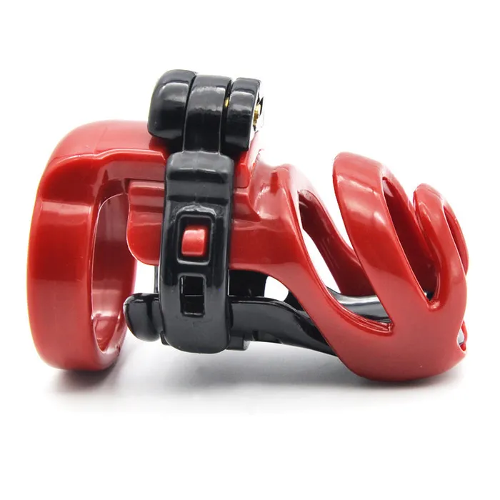 Male Sex Toys | Brutus Brutus - Kuisheidskooi - Peniskooi - Cyborg Chastity Cage - Zwart/Rood