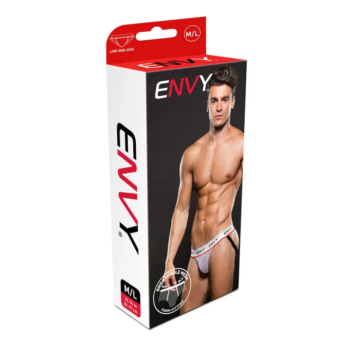 Male Sex Toys Tanga Elastic Lowrise Envy Bianco LXL Envy