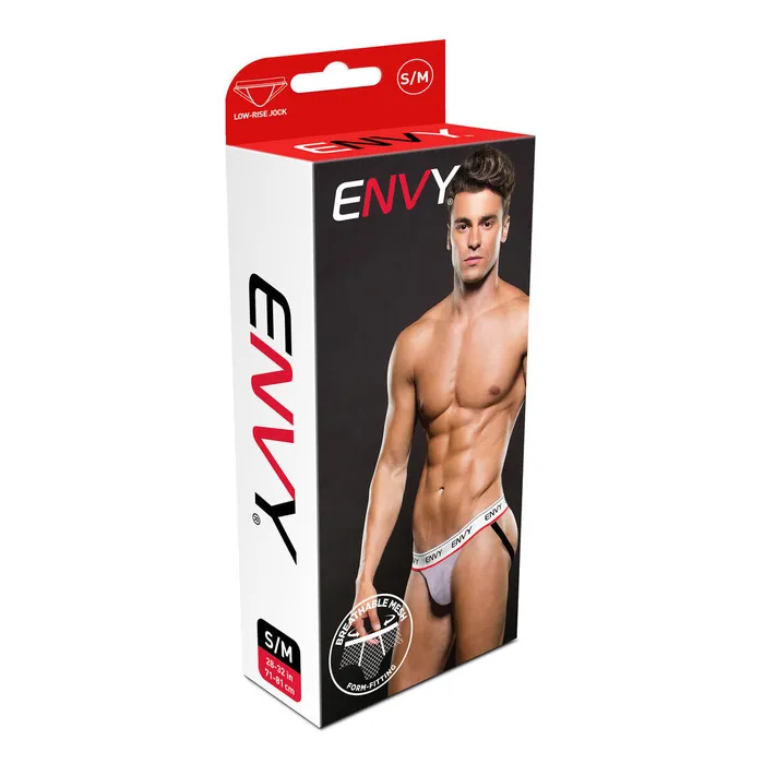 Male Sex Toys | Tanga Elastic Lowrise Envy Bianco L/XL - Envy