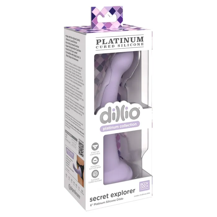 Pipedream Dildo Pipedream Dillio Platinum Viola | Dildos