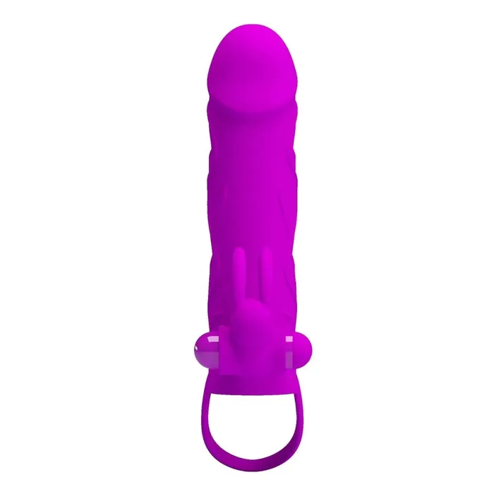 Pretty Love Vibrators | Guaina deisgn con stimolatore clitorideo - Viola