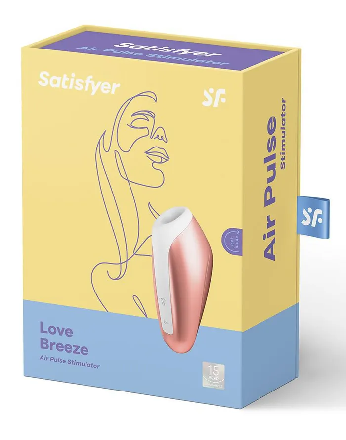 Satisfyer Satisfyer - Love Breeze - Luchtdruk Vibrator - Met Bluetooth En App Control - Koper | Vibrators