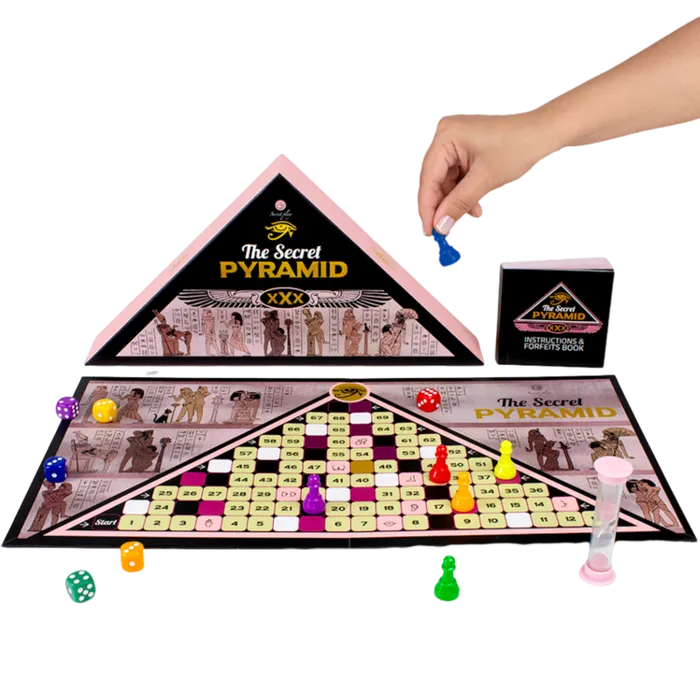 Secret Play Vibrators La Piramide Segreta Erotic Board Games