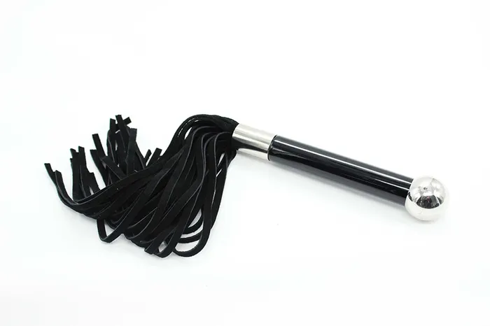 Smart Moves Vibrators | Smart Moves - PU Lederen Flogger - 37 cm - Zwart