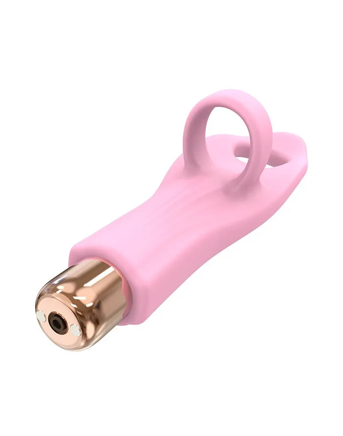 Vibrators | Love to Love Love to Love - Vibrating Tickle Me - Vinger Vibrator - Roze