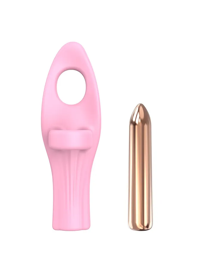 Vibrators | Love to Love Love to Love - Vibrating Tickle Me - Vinger Vibrator - Roze