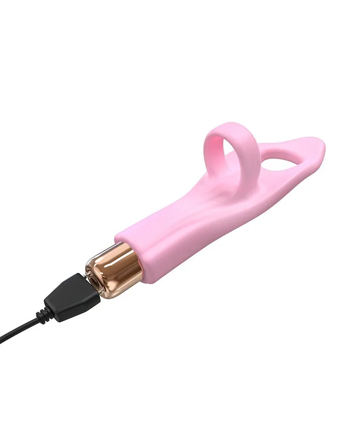 Vibrators | Love to Love Love to Love - Vibrating Tickle Me - Vinger Vibrator - Roze