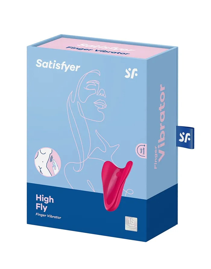 Vibrators | Satisfyer Satisfyer - High Fly Vinger Vibrator - Rood