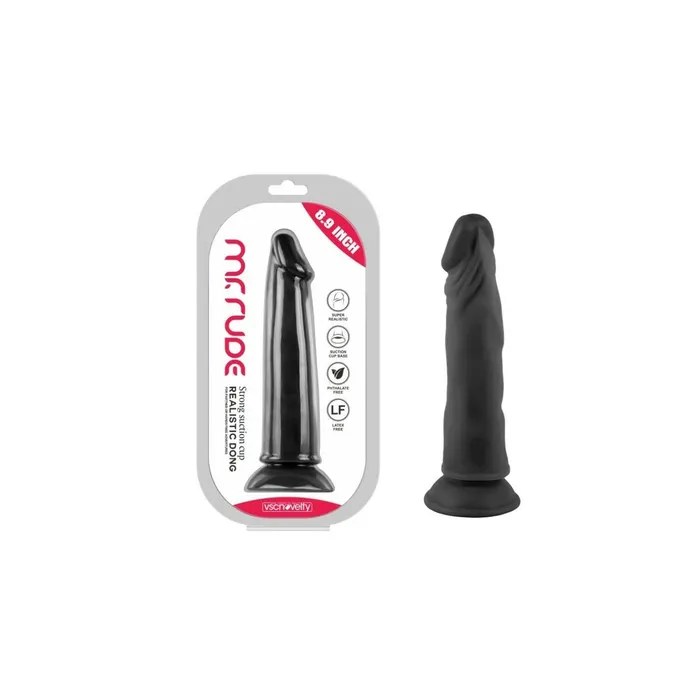 VSCNOVELTY Dildos | Dildo Realistico VSCNOVELTY Nero 22,6 cm