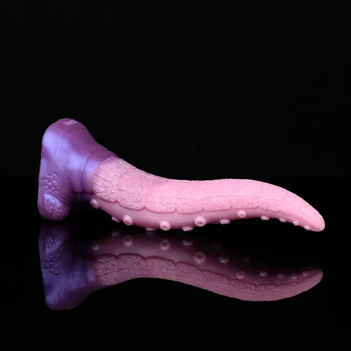 11.02Inch Pink Silicone Tentacle Monster Dildo | Lovetoyshub Dildos