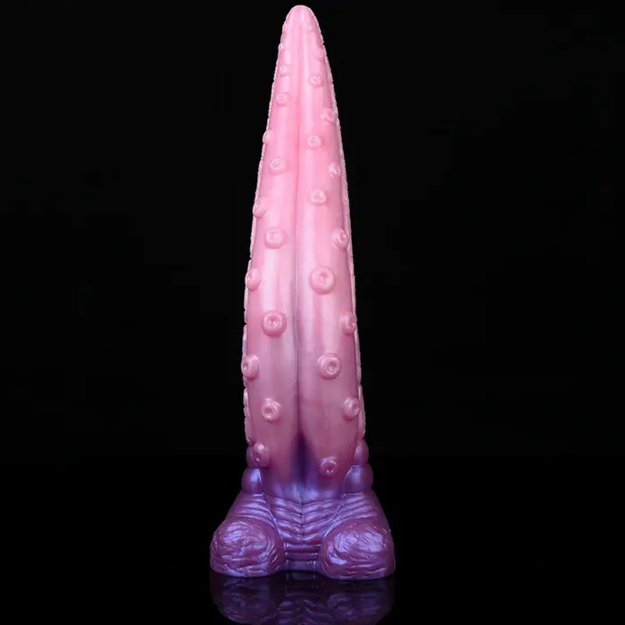 11.02Inch Pink Silicone Tentacle Monster Dildo | Lovetoyshub Dildos