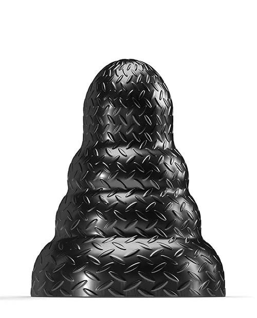 665 Anal 665 Stretchr Tripole Butt Plug Black Metallic