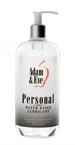 Adam and Eve Sexual Health Wellbeing Adam and Eve Personal Water Based Lubricant 16 Oz