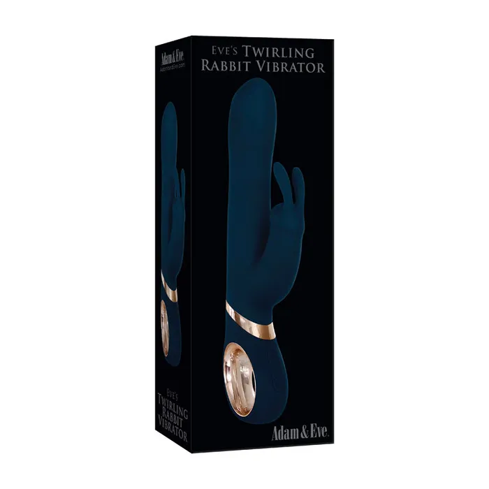 Adam and Eve Twirling Rabbit Vibrator-(ae-bl-8768-2) | Adam & Eve Female Sex Toys