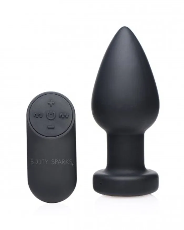 Anal | Booty Sparks Silicone Led Plug Vibrating - XR Brands