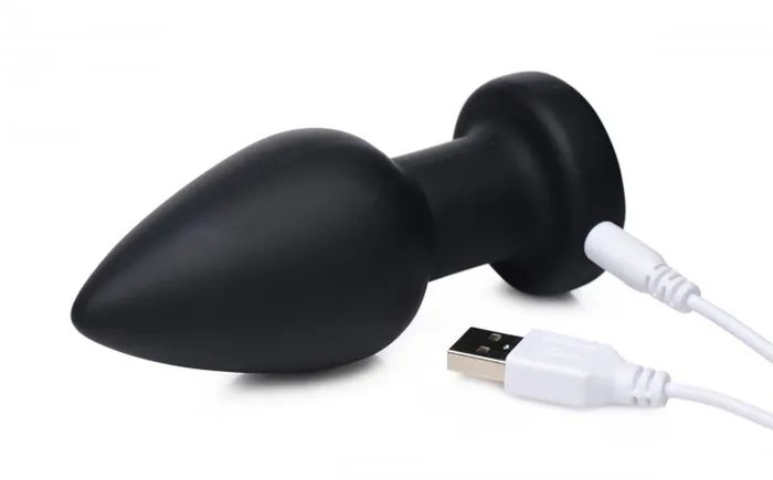 Anal | Booty Sparks Silicone Led Plug Vibrating - XR Brands