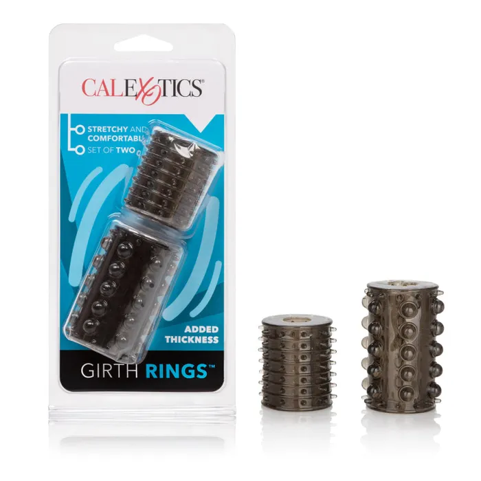 Anal | CalExotics Silicone Girth Rings - Stretch Y Enhancement for Support And