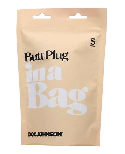 Anal | In A Bag Butt Plug - Black - Doc Johnson