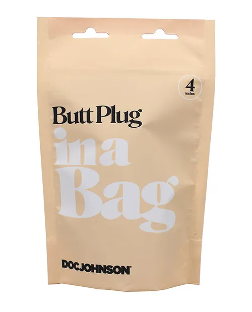 Anal | In A Bag Butt Plug - Black - Doc Johnson