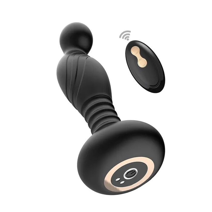 Anal | Nasstoys Ass-sation Remote Vibrating P-spot Plug Black